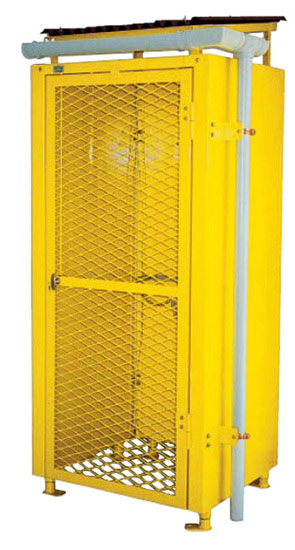 DEPOSITOBOMBOLE - шкаф для хранения баллонов модульная система для хранения баллонов со сжатым газом на улице