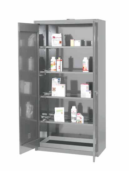 SICUR® KEM 100 безопасный шкаф из металла для хранения химических веществ