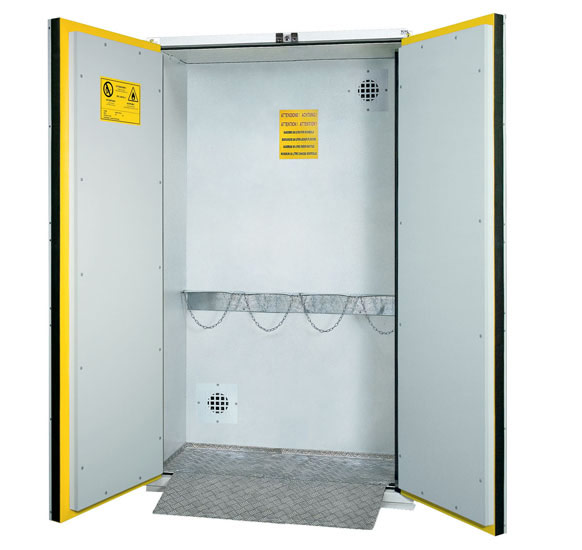 BC 1350 GS безопасный шкаф для внутренних помещений для хранения баллонов со сжатым газом