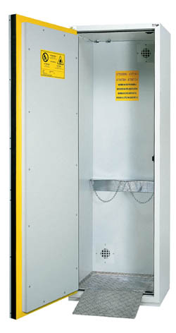 BC 650 GS безопасный шкаф для внутренних помещений для хранения баллонов со сжатым газом